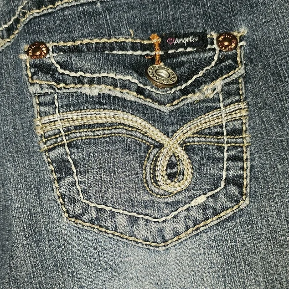 Angels Stylish Blue, Boot Cut Jeans - Picture 5 of 13